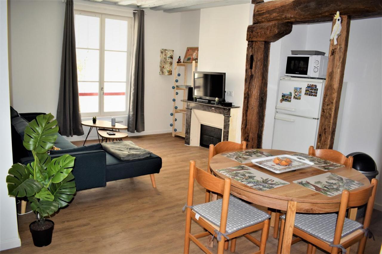 Gite Le Nid Des Zoo Zio, 5Mn Beauval, Appartement Terrasse Centre-Ville Сен-Анян Екстериор снимка